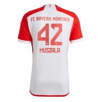 Maglie da calcio Bayern Munich Jamal Musiala #42 Prima Maglia 2023-24 Manica Corta